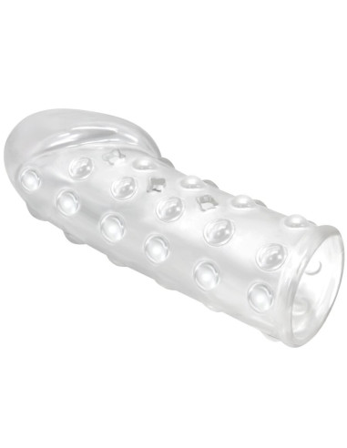 PRETTY LOVE - TIGHT AND VOLUMIZING PENIS SLEEVE TRANSPARENT