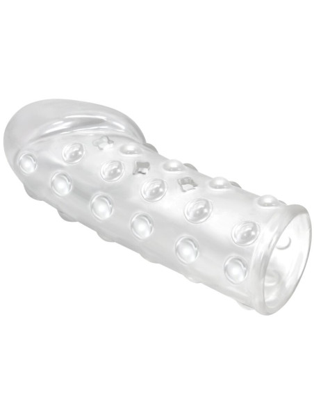 PRETTY LOVE - TIGHT AND VOLUMIZING PENIS SLEEVE TRANSPARENT