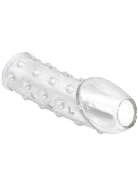 PRETTY LOVE - TIGHT AND VOLUMIZING PENIS SLEEVE TRANSPARENT