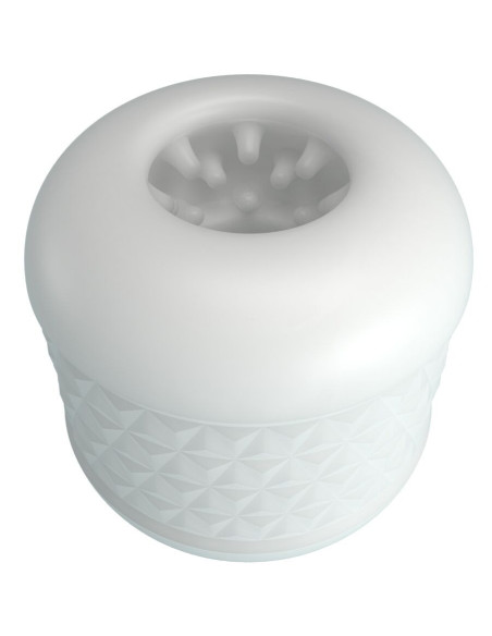 PRETTY LOVE - CRYSTLE MALE MASTURBATOR WHITE