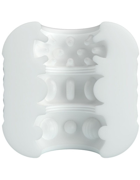 PRETTY LOVE - CRYSTLE MALE MASTURBATOR WHITE