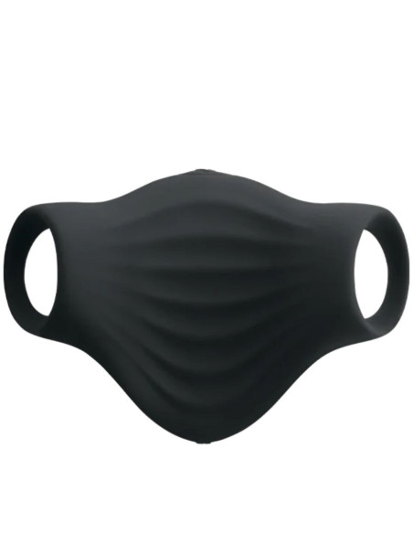 ROCKS- OFF - PALM BLACK FLEXIBLE VIBRATOR MASTURBATOR