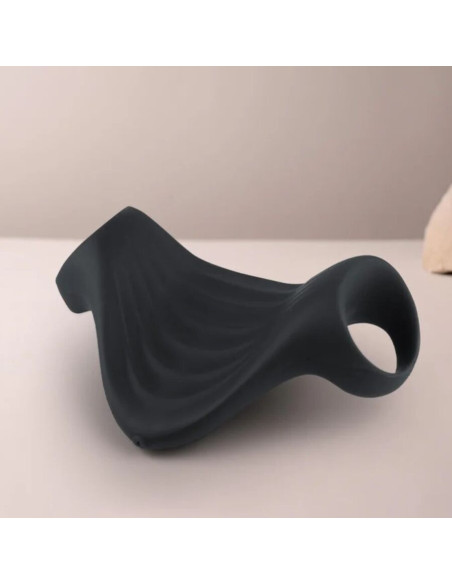 ROCKS- OFF - PALM BLACK FLEXIBLE VIBRATOR MASTURBATOR