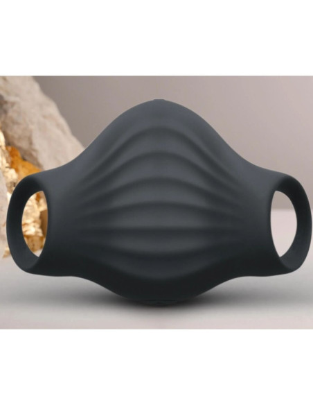 ROCKS- OFF - PALM BLACK FLEXIBLE VIBRATOR MASTURBATOR