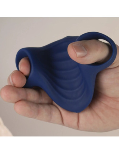ROCKS- OFF - PALM BLUE FLEXIBLE VIBRATOR MASTURBATOR