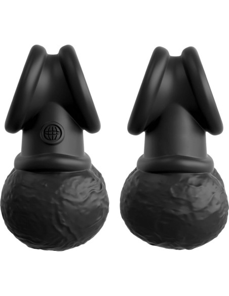 KING COCK - THE CROWN JEWELS WEIGHTED SWINGING BALLS SILICONE