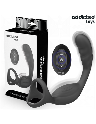 ADDICTED TOYS - DUAL PROSTATIC COCK RING REMOTE CONTROL