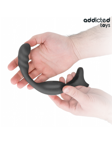 ADDICTED TOYS - DUAL PROSTATIC COCK RING NUOTOLINIO VALDYMO PULTAS