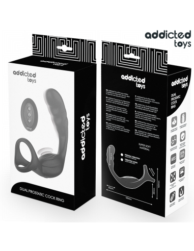 ADDICTED TOYS - DUAL PROSTATIC COCK RING REMOTE CONTROL