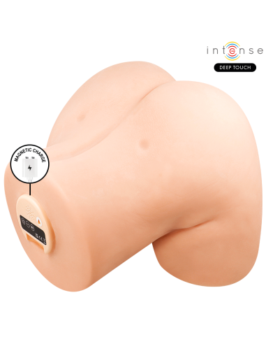 INTENSE DEEP TOUCH - JULIA ANAL AND VAGINAL MASTURBATOR WITH SUCTION, HEAT, VIBRATION AND VOICE EFFECTS WITH REMOTE CONTROL 9 KG