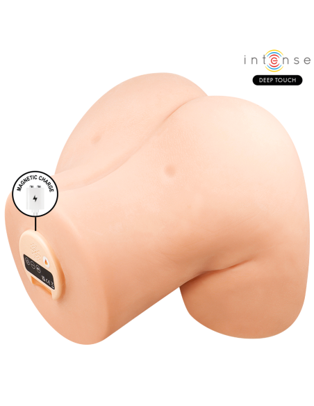 INTENSE DEEP TOUCH - JULIA ANAL AND VAGINAL MASTURBATOR WITH SUCTION, HEAT, VIBRATION AND VOICE EFFECTS WITH REMOTE CONTROL 9 KG