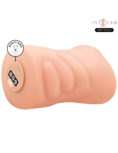 INTENSE DEEP TOUCH - KRISTA VIBRATING MOANING VAGINA MASTURBATOR AND REMOTE CONTROL