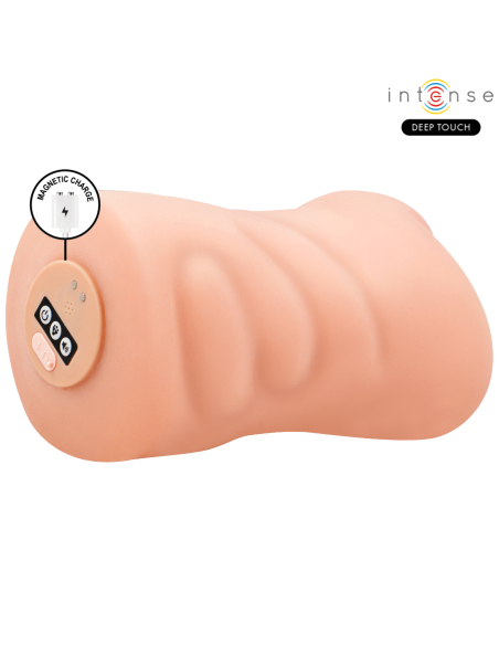 INTENSE DEEP TOUCH - KRISTA VIBRATING MOANING VAGINA MASTURBATOR AND REMOTE CONTROL