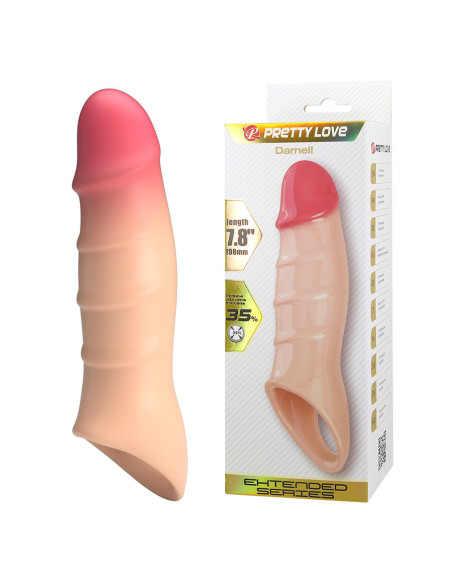 PRETTY LOVE - DARNELL REALISTIC EFFECT PENIS COVER
