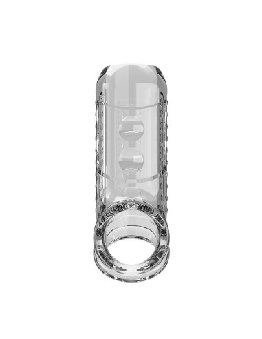 PRETTY LOVE - TRANSPARENT TEXTURED PENIS SHEATH