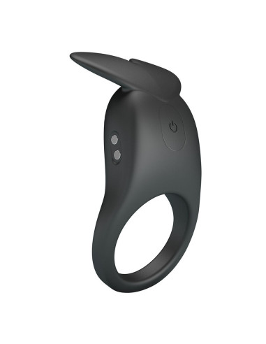 PRETTY LOVE - CARLTON PENIS RING WITH CLITORAL STIMULATOR