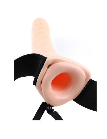 FETISH FANTASY SERIES - 19 CM TUŠČIADUGIS NATŪRALUS STRAP-ON