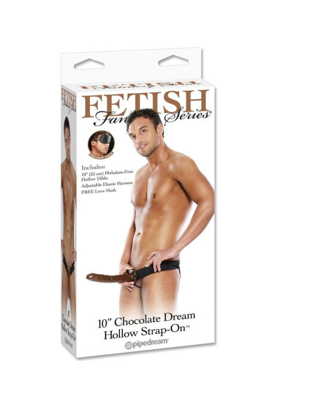 FETISH FANTASY SERIES – ŠOKOLADINIO SAPNO TUŠČIABUČIAI STRAP-ON