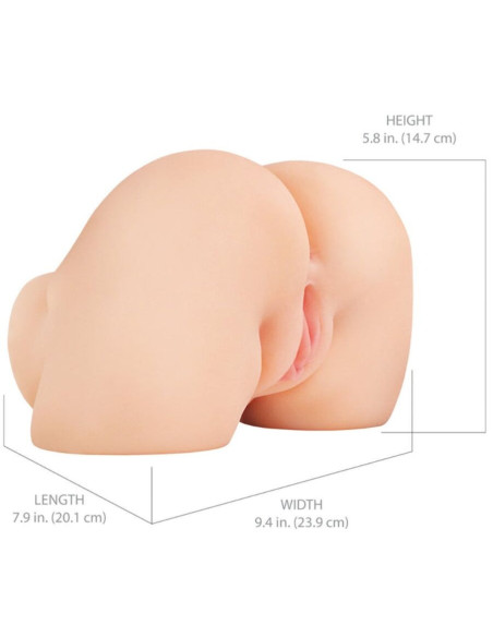 PDX ELITE - REALISTIŠKAS MAŠINOS IR IŠANGĖS MASTURBATORIUS SU VIBRACIJA