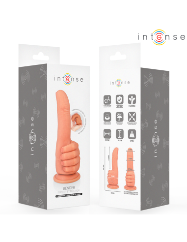 INTENSE - BENDER G-SPOT STIMULATOR FLEXIBLE HAND 11.3 CM