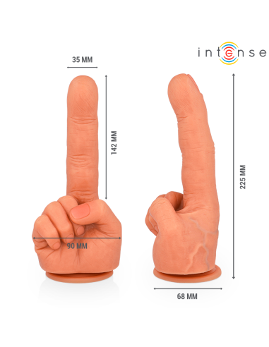 INTENSE - HUBERT G-SPOT STIMULATOR FLEXIBLE HAND 14.2 CM