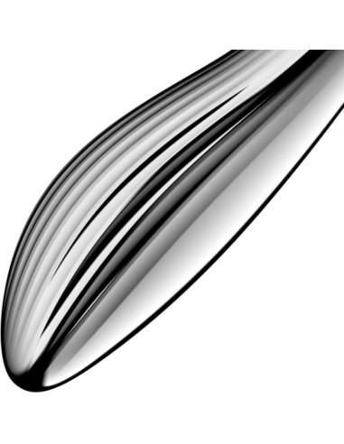 SATISFYER - PURE GRAVITY 1 NERŪDĖJANČIO PLIENO DVIGUBAS DILDO