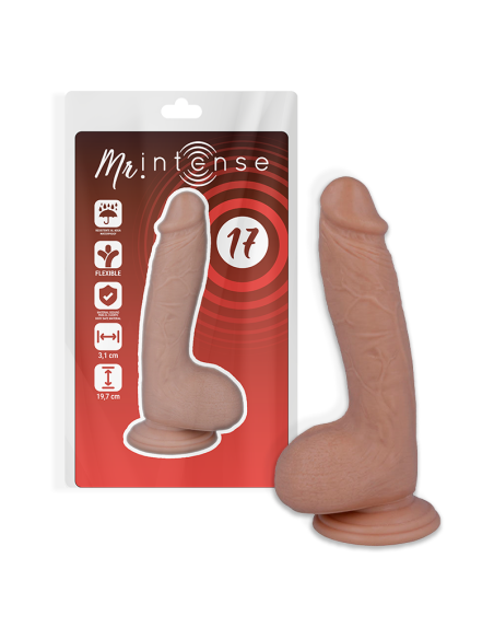 MR INTENSE - 17 REALISTIC COCK 19.7 CM -O- 4.1 CM
