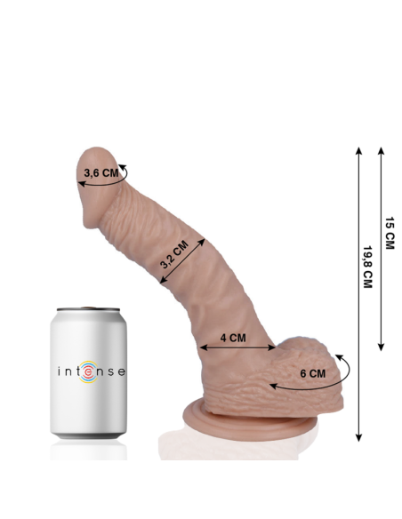 MR INTENSE - 18 REALISTIC COCK 19.8 CM -O- 3.2 CM