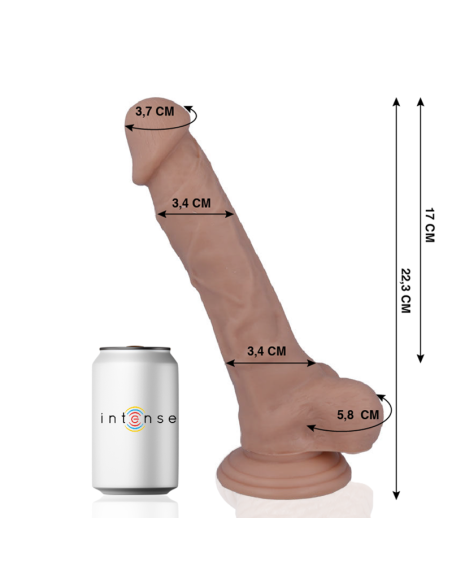 MR INTENSE - 28 REALISTIC COCK 22.3 CM -O- 3.4 CM