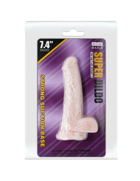 BAILE - YPATINGAI REALISTIŠKAS NATŪRALUS DILDO 18,8 CM