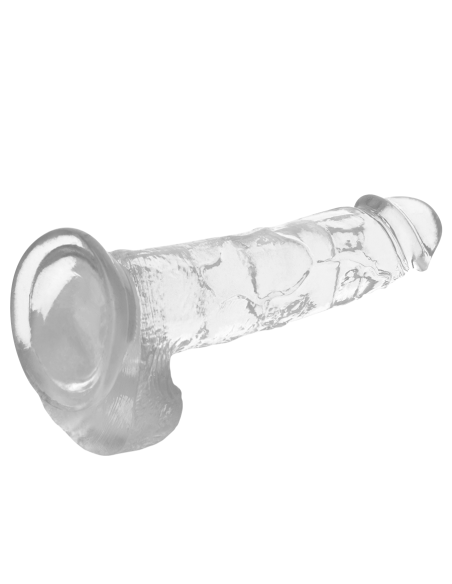 X RAY - CLEAR COCK WITH BALLS 22 CM -O- 4.6 CM