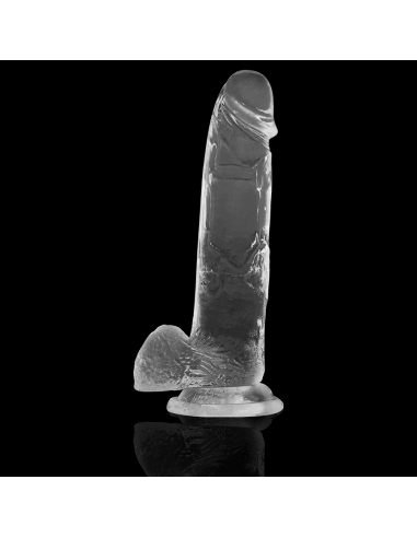 X RAY - CLEAR COCK WITH BALLS 22 CM -O- 4.6 CM