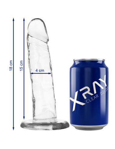 X RAY - CLEAR COCK 18 CM -O- 4 CM