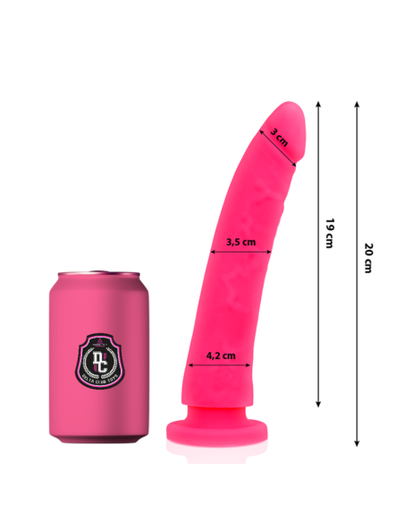 DELTA CLUB - TOYS PINK DILDO MEDICAL SILICONE 20 CM -O- 4 CM