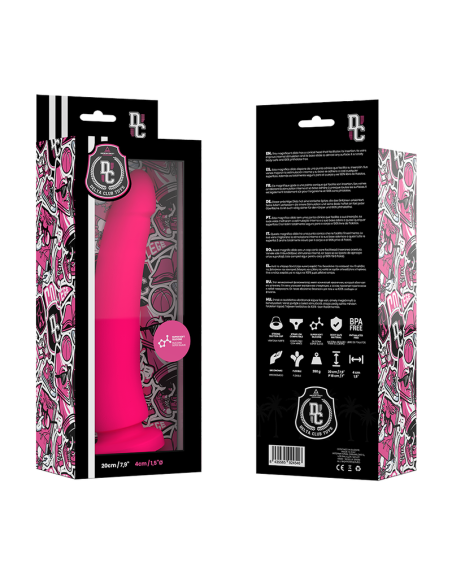 DELTA CLUB - TOYS PINK DILDO MEDICAL SILICONE 20 CM -O- 4 CM