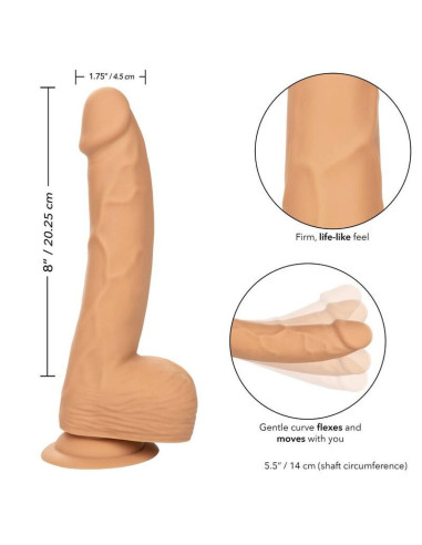 CALEXOTICS - SILICONE STUDS 20.32 CM SKIN