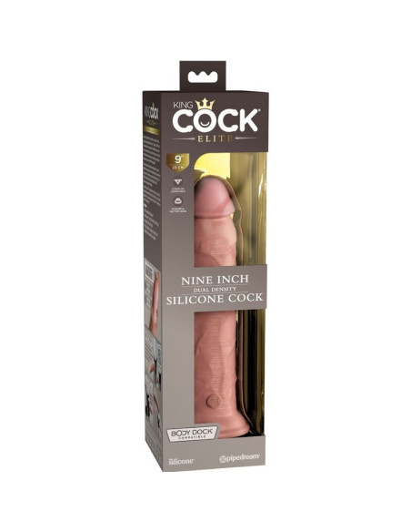 KING COCK - ELITE REALISTIC SILICONE DILDO 23 CM