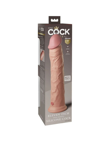 KING COCK - ELITE REALISTINIS SILIKONINIS DILDO 28 CM