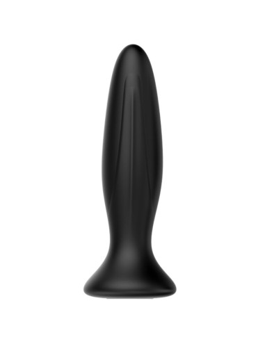 MR PLAY - RECHARGEABLE BLACK VIBRATOR ANAL PLUG