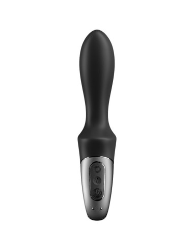 SATISFYER - HEAT CLIMAX ANAL VIBRATOR APP BLACK