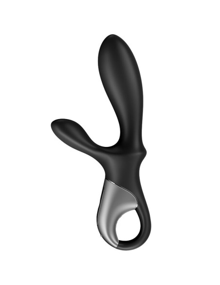 SATISFYER - HEAT CLIMAX ANAL VIBRATOR APP BLACK