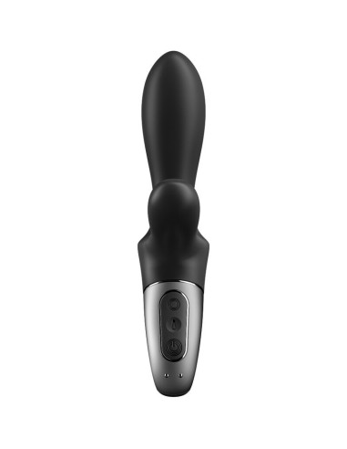 SATISFYER - HEAT CLIMAX ANAL VIBRATOR APP BLACK
