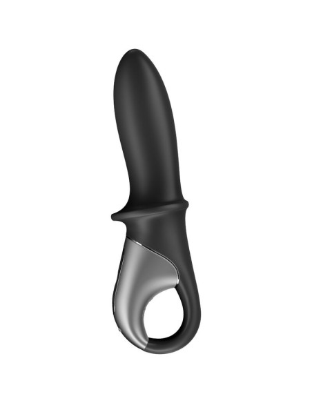 SATISFYER - HOT PASSION ANAL VIBRATOR APP BLACK