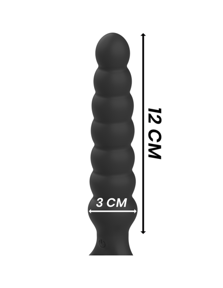BLACKandSILVER - BOB POWERFUL SILICONE ANAL DILATOR