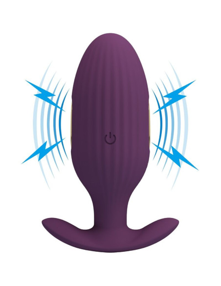 PRETTY LOVE - JEFFERSON APP CONTROLLED ANAL PLUG PURPLE