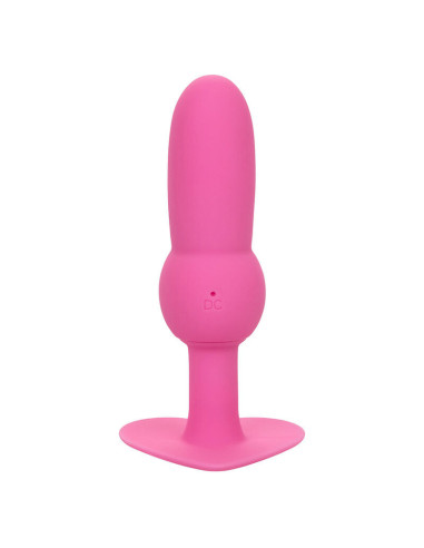 CALEXOTICS - FIRST TIME ANAL PLUG BEADED PROBE 10 VIBRATIONS PINK