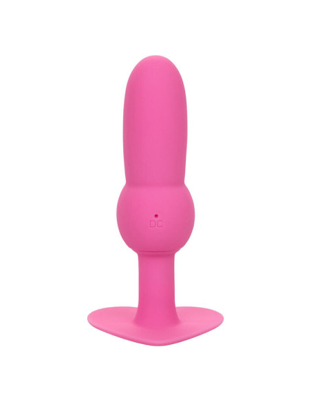 CALEXOTICS - FIRST TIME ANAL PLUG BEADED PROBE 10 VIBRATIONS PINK