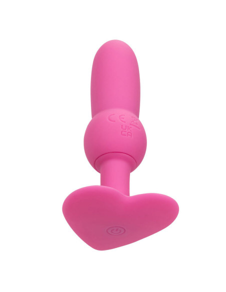 CALEXOTICS - FIRST TIME ANAL PLUG BEADED PROBE 10 VIBRATIONS PINK
