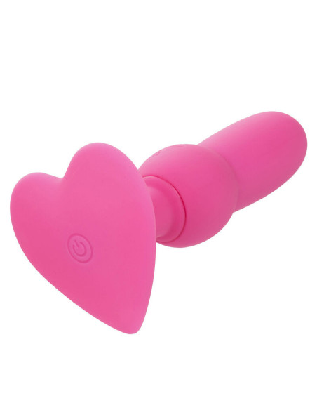 CALEXOTICS - FIRST TIME ANAL PLUG BEADED PROBE 10 VIBRATIONS PINK