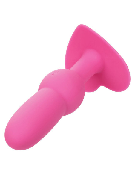 CALEXOTICS - FIRST TIME ANAL PLUG BEADED PROBE 10 VIBRATIONS PINK